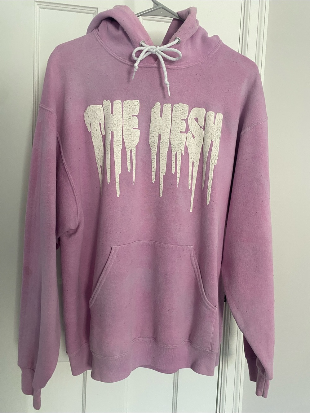 Dirty Sprite The Hesh Men's Pink/Purple Pullover Hoodie